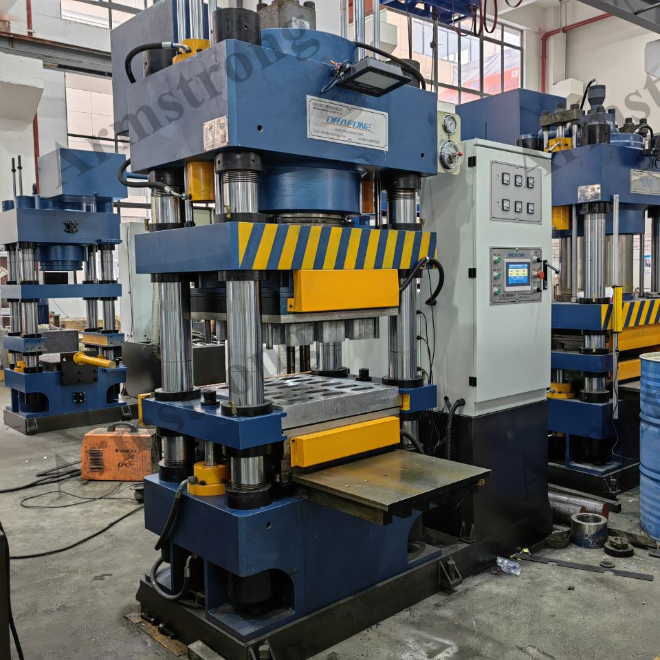 China Hydraulic 4 column hot press machine Manufacturer and