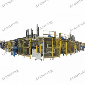 Automatic Brake Pad Weighing &  Pressing Line