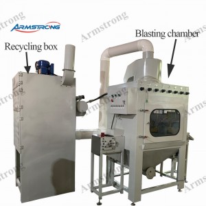 Sand blasting machine